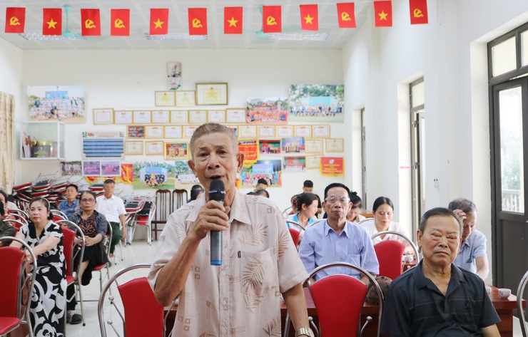 TỔ ĐẠI BIỂU SỐ 4 HĐND XÃ QUỐC OAI TIẾP XÚC CỬ TRI TRƯỚC KỲ HỌP THƯỜNG LỆ GIỮA NĂM 2026- Ảnh 10.