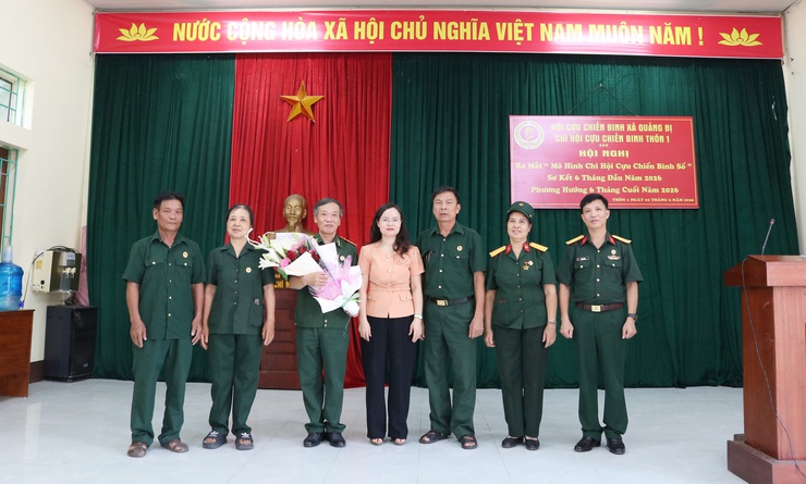 Chi hội Cựu chiến binh thôn 1 ra mắt mô hình “Chi hội Cựu chiến binh số”, sơ kết công tác Hội 6 tháng đầu năm 2026- Ảnh 1.