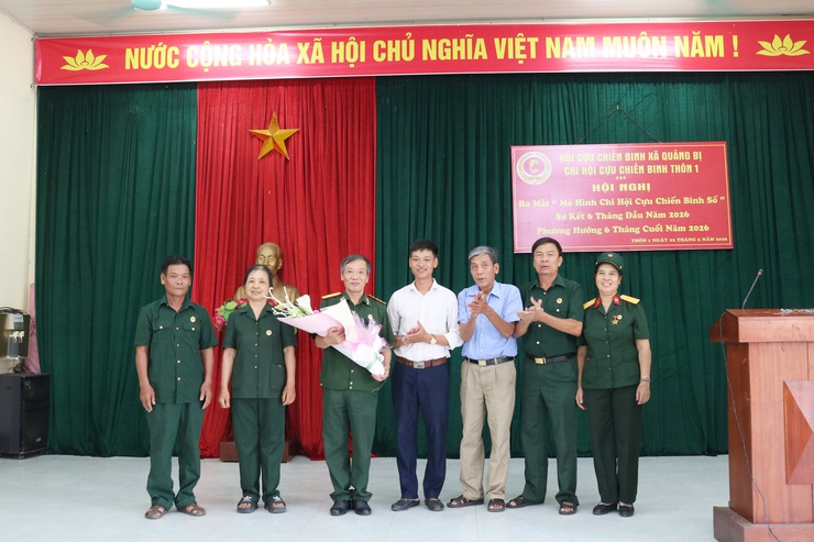 Chi hội Cựu chiến binh thôn 1 ra mắt mô hình “Chi hội Cựu chiến binh số”, sơ kết công tác Hội 6 tháng đầu năm 2026- Ảnh 2.