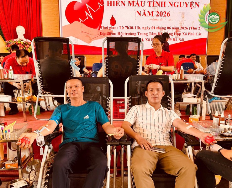 Phú Cát vượt chỉ tiêu trong Ngày hội hiến máu tình nguyện đợt 1 năm 2026- Ảnh 6.