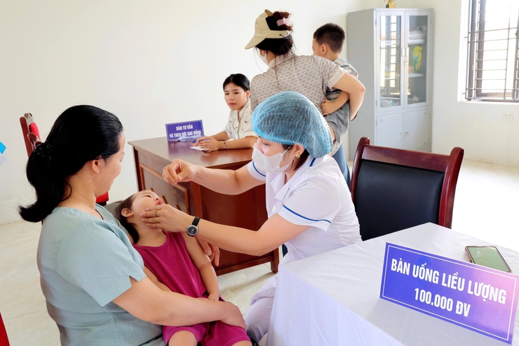 THƯ LÂM TỔ CHỨC HIỆU QUẢ NGÀY VI CHẤT DINH DƯỠNG VÀ CHIẾN DỊCH BỔ SUNG VITAMIN A ĐỢT 1 NĂM 2026- Ảnh 8.