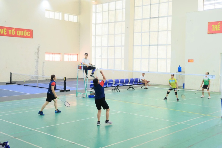 XÃ THƯ LÂM TỔ CHỨC THÀNH CÔNG GIẢI CẦU LÔNG CÁC CÂU LẠC BỘ NĂM 2026- Ảnh 8.
