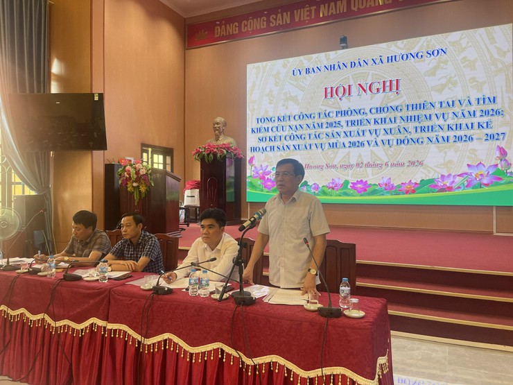 Hương Sơn: Chủ động từ sớm, từ xa trong phòng, chống thiên tai; thúc đẩy sản xuất nông nghiệp bền vững- Ảnh 5.