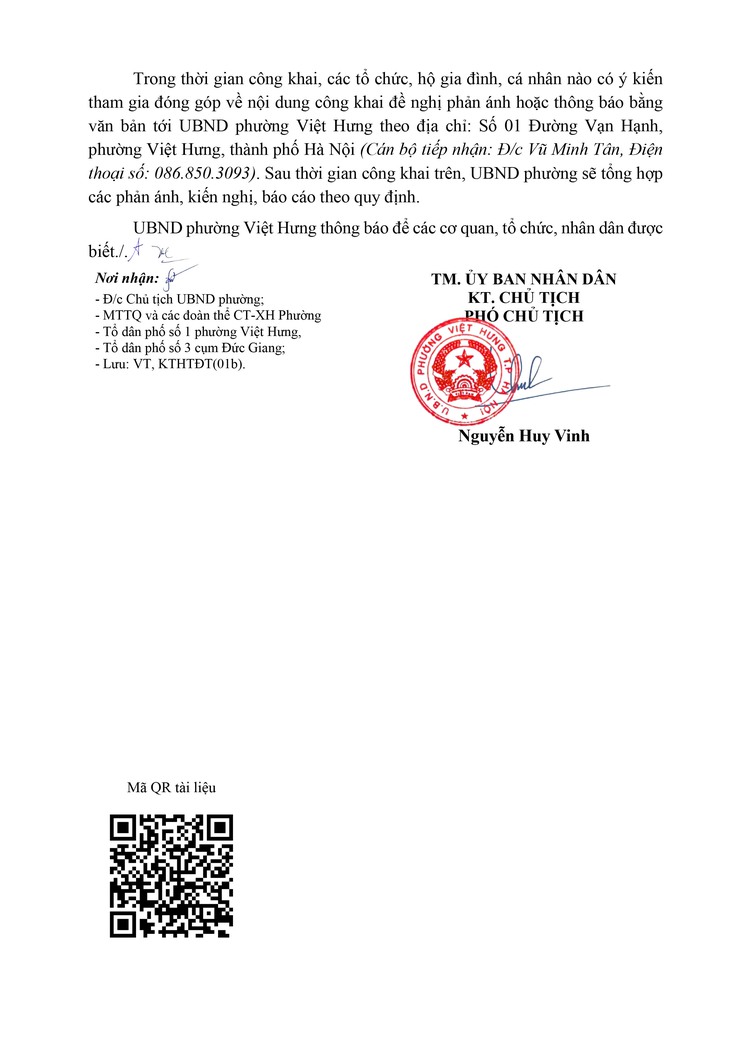 THÔNG BÁO: Công khai lấy ý kiến Đồ án Điều chỉnh cục bộ Quy hoạch chi tiết cải tạo chỉnh trang hai bên đường phố Ngô Gia Tự tại ô quy hoạch ký hiệu CC-03- Ảnh 3.