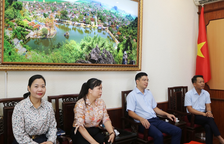 Lãnh đạo xã Quốc Oai làm việc với ban tổ chức hạ trường an cư kiết hạ Chùa Thầy năm 2026- Ảnh 2.