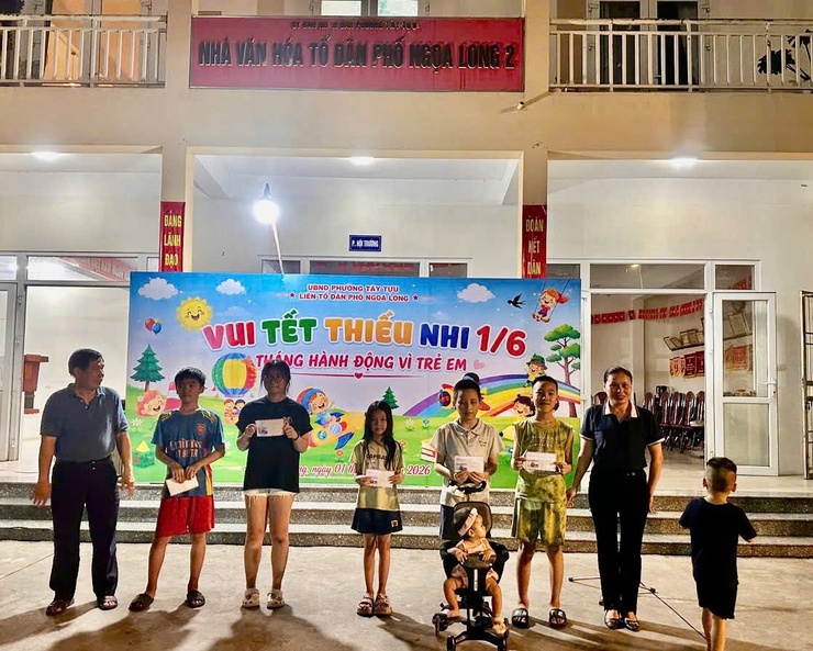 Các tổ dân phố trên địa bàn phường Tây Tựu tổ chức các hoạt động khai mạc hè và tết thiếu nhi 1/6- Ảnh 2.