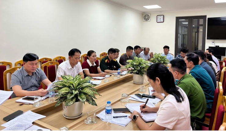 Xã Vật Lại thống nhất giải quyết điểm nghẽn về trật tự đô thị trên địa bàn xã- Ảnh 2.