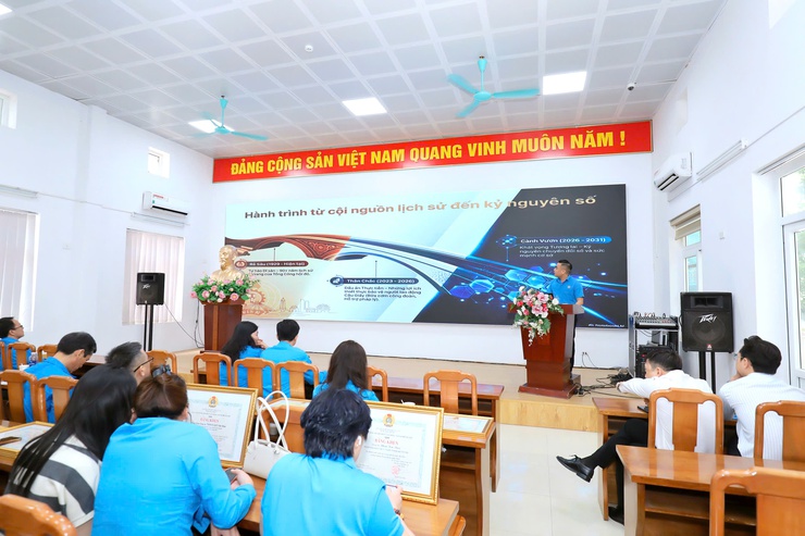CÔNG ĐOÀN PHƯỜNG CẦU GIẤY TỔ CHỨC HỘI NGHỊ TUYÊN TRUYỀN ĐẠI HỘI CÔNG ĐOÀN VIỆT NAM LẦN THỨ XIV, NHIỆM KỲ 2026 - 2031- Ảnh 3.