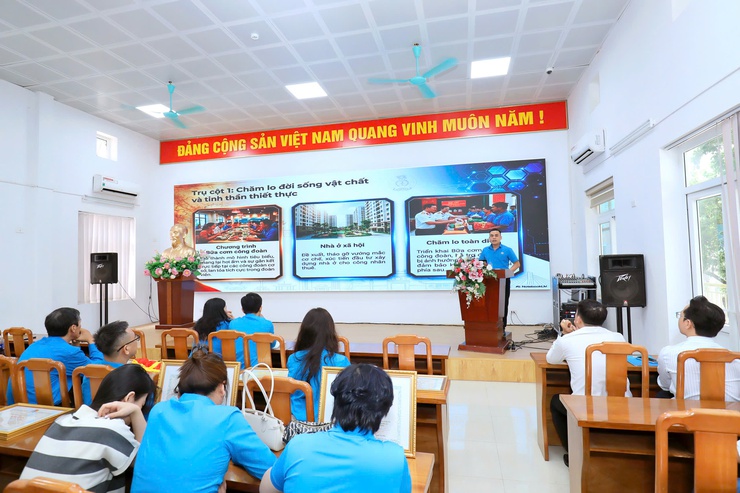CÔNG ĐOÀN PHƯỜNG CẦU GIẤY TỔ CHỨC HỘI NGHỊ TUYÊN TRUYỀN ĐẠI HỘI CÔNG ĐOÀN VIỆT NAM LẦN THỨ XIV, NHIỆM KỲ 2026 - 2031- Ảnh 1.