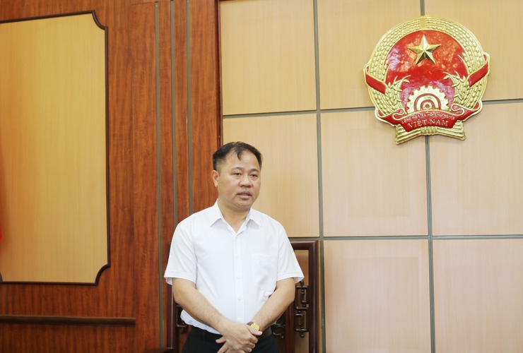 Lãnh đạo xã Quốc Oai làm việc với ban tổ chức hạ trường an cư kiết hạ Chùa Thầy năm 2026- Ảnh 6.