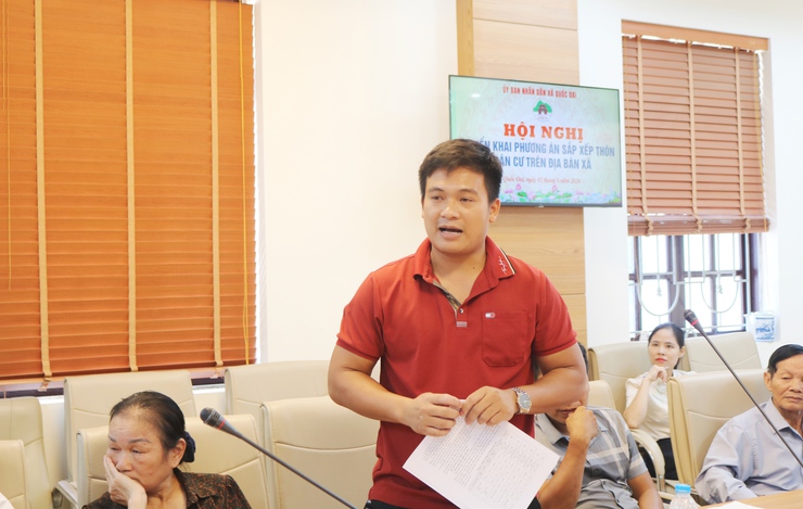 Xã Quốc Oai triển khai phương án sắp xếp thôn trên địa bàn- Ảnh 5.