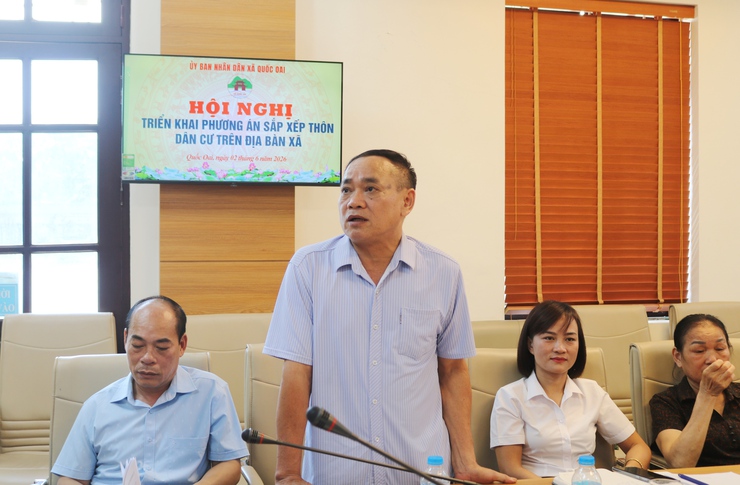 Xã Quốc Oai triển khai phương án sắp xếp thôn trên địa bàn- Ảnh 6.