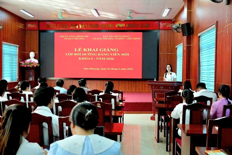 Khai giảng lớp Bồi dưỡng Đảng viên mới khóa I năm 2026- Ảnh 1.