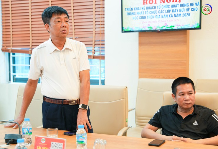 UBND xã Quốc Oai triển khai kế hoạch hoạt động hè và tổ chức các lớp học bơi cho học sinh năm 2026- Ảnh 6.