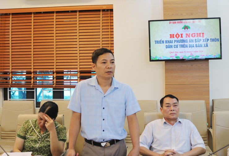 Xã Quốc Oai triển khai phương án sắp xếp thôn trên địa bàn- Ảnh 7.