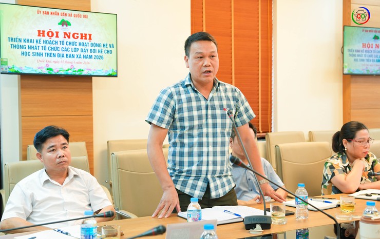 UBND xã Quốc Oai triển khai kế hoạch hoạt động hè và tổ chức các lớp học bơi cho học sinh năm 2026- Ảnh 7.