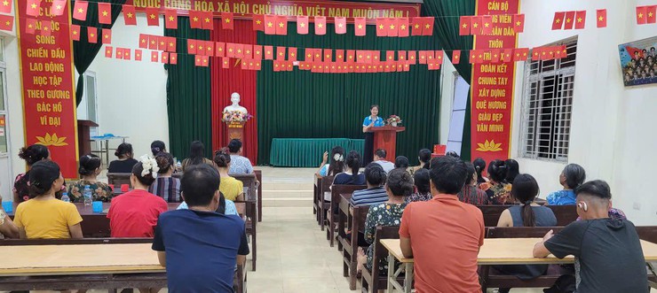 HỘI LHPN XÃ THANH OAI ĐẨY MẠNH TUYÊN TRUYỀN, TẠO SỰ ĐỒNG THUẬN TRONG THỰC HIỆN DỰ ÁN KHU ĐÔ THỊ THỂ THAO OLYMPIC- Ảnh 2.