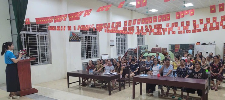 HỘI LHPN XÃ THANH OAI ĐẨY MẠNH TUYÊN TRUYỀN, TẠO SỰ ĐỒNG THUẬN TRONG THỰC HIỆN DỰ ÁN KHU ĐÔ THỊ THỂ THAO OLYMPIC- Ảnh 1.