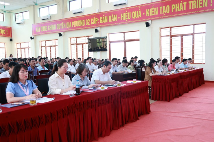 TRUNG GIÃ TRIỂN KHAI ĐỀ ÁN SẮP XẾP CÁC THÔN TRÊN ĐỊA BÀN XÃ - Ảnh 2.