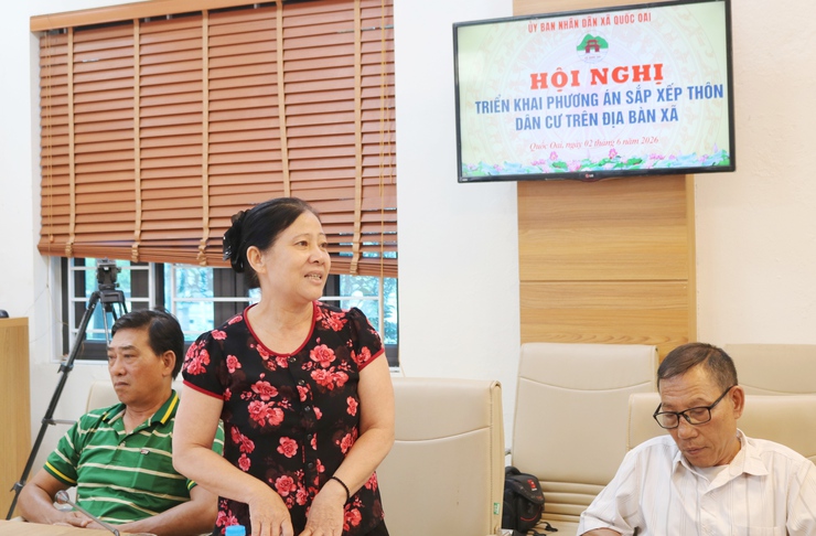 Xã Quốc Oai triển khai phương án sắp xếp thôn trên địa bàn- Ảnh 8.