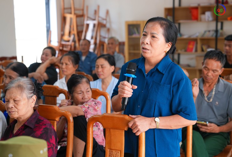 TỔ ĐẠI BIỂU SỐ 01 HĐND XÃ QUỐC OAI TIẾP XÚC CỬ TRI TRƯỚC KỲ HỌP THƯỜNG LỆ GIỮA NĂM 2026- Ảnh 8.