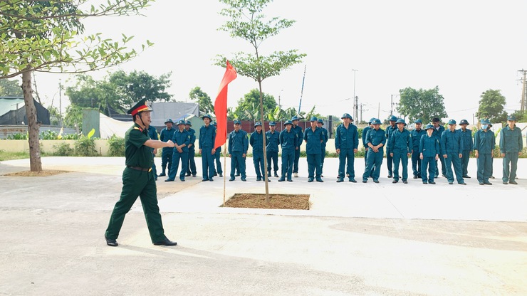 Xã Vật Lại khai mạc huấn luyện dân quân cơ động năm 2026- Ảnh 5.