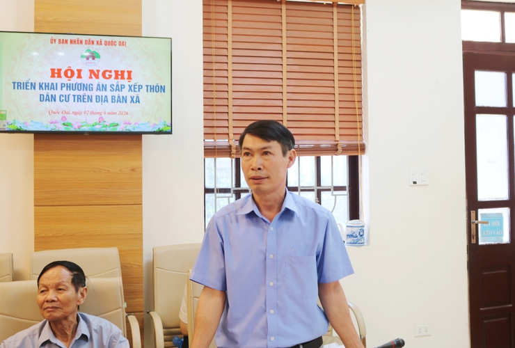 Xã Quốc Oai triển khai phương án sắp xếp thôn trên địa bàn- Ảnh 9.
