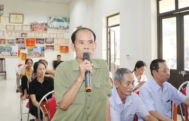 TỔ ĐẠI BIỂU SỐ 4 HĐND XÃ QUỐC OAI TIẾP XÚC CỬ TRI TRƯỚC KỲ HỌP THƯỜNG LỆ GIỮA NĂM 2026- Ảnh 9.