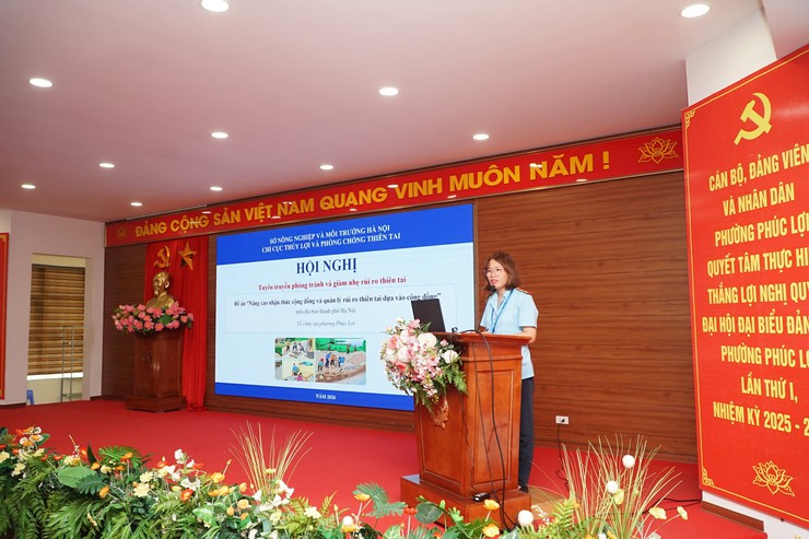 Phường Phúc Lợi: Chủ động phòng ngừa, ứng phó với thiên tai năm 2026- Ảnh 1.