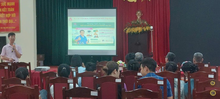 XÃ MINH CHÂU: NÂNG CAO NĂNG LỰC CHO ĐỘI NGŨ CÁN BỘ TỔ TIẾT KIỆM VÀ VAY VỐN- Ảnh 1.