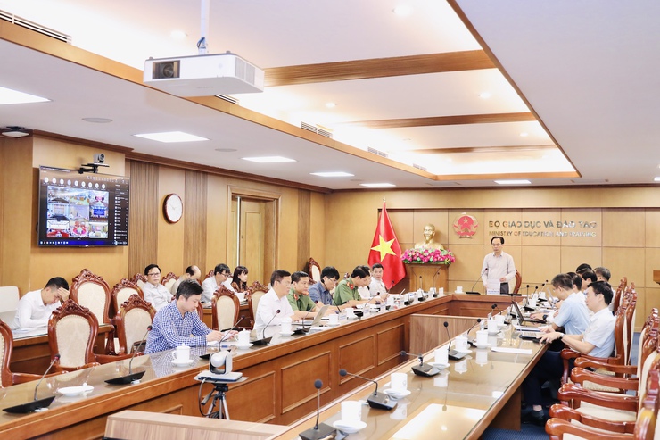 Xã Nam Phù dự hội nghị trực tuyến toàn quốc quán triệt công tác tổ chức kỳ thi tốt nghiệp THPT năm 2026- Ảnh 2.