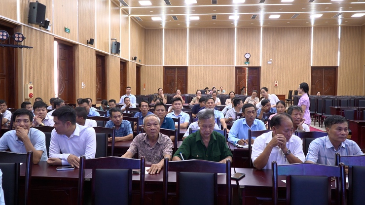 Xã Thanh Oai thông qua dự thảo phương án sắp xếp lại các thôn, tổ dân phố trên địa bàn- Ảnh 2.