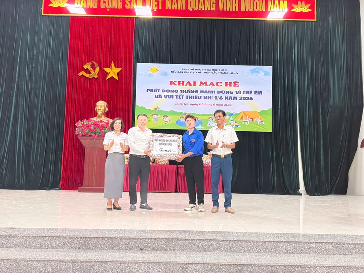 XÃ THIÊN LỘC: ĐỒNG LOẠT KHAI MẠC HÈ VÀ VUI TẾT THIẾU NHI NĂM 2026 TẠI 14 THÔN- Ảnh 8.