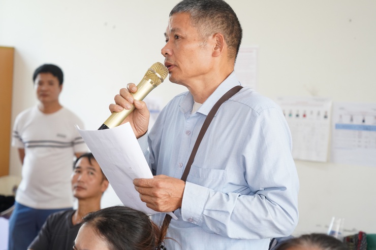 Phường Chương Mỹ đối thoại, tiếp thu ý kiến về 47 phương án bồi thường, hỗ trợ, tái định cư tại TDP Phượng Bãi - Ảnh 9.