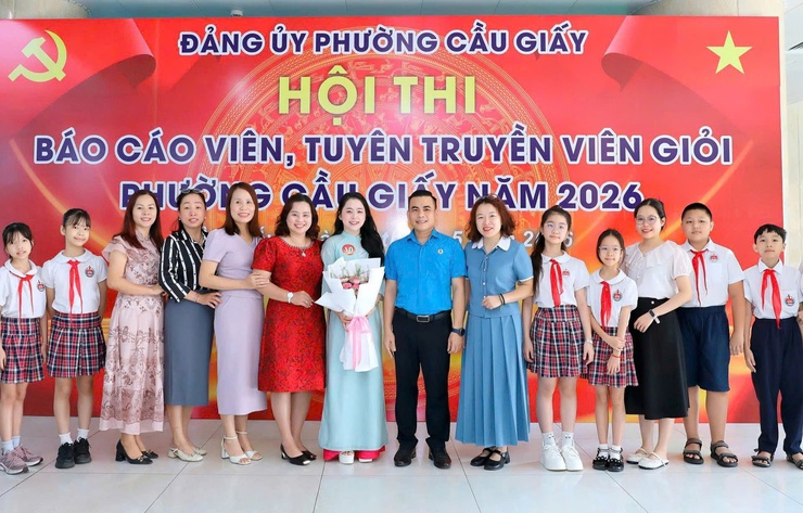 CÔNG ĐOÀN PHƯỜNG CẦU GIẤY SÔI NỔI CÁC HOẠT ĐỘNG HƯỞNG ỨNG THÁNG CÔNG NHÂN NĂM 2026- Ảnh 7.