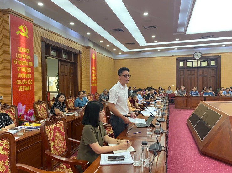 Mặt trận Tổ quốc phường Từ Liêm tổ chức hội nghị phản biện xã hội đối với dự thảo Kế hoạch phát triển kinh tế - xã hội giai đoạn 2026 – 2030- Ảnh 6.