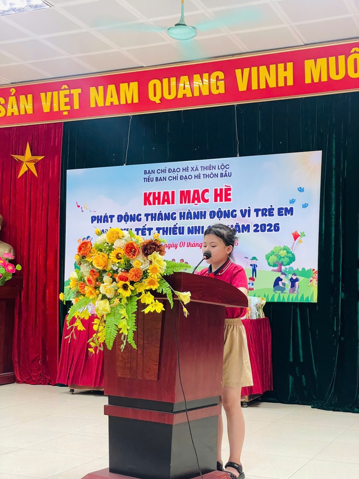 XÃ THIÊN LỘC: ĐỒNG LOẠT KHAI MẠC HÈ VÀ VUI TẾT THIẾU NHI NĂM 2026 TẠI 14 THÔN- Ảnh 18.