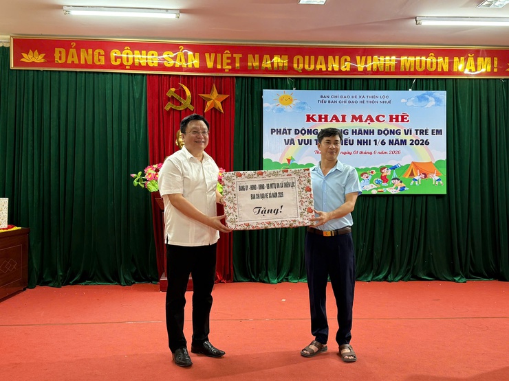 XÃ THIÊN LỘC: ĐỒNG LOẠT KHAI MẠC HÈ VÀ VUI TẾT THIẾU NHI NĂM 2026 TẠI 14 THÔN- Ảnh 6.