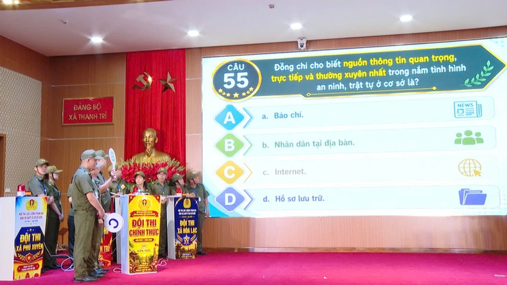 Xã Thanh Trì đạt giải Nhất Bảng thi số 3 tại Hội thi “Lực lượng tham gia bảo vệ ANTT ở cơ sở giỏi” năm 2026- Ảnh 7.