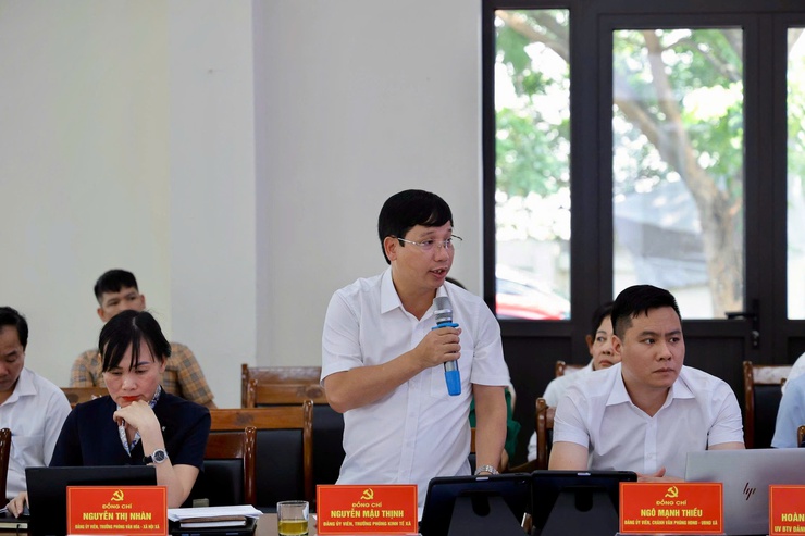 Hội nghị lần thứ Chín BCH Đảng bộ xã Thiên Lộc khóa I nhiệm kỳ 2025 - 2030- Ảnh 13.