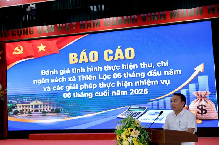 Hội nghị lần thứ Chín BCH Đảng bộ xã Thiên Lộc khóa I nhiệm kỳ 2025 - 2030- Ảnh 5.