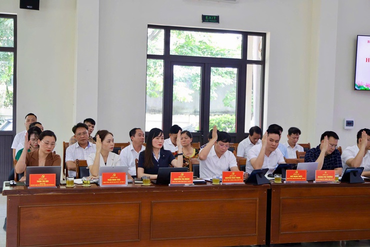 Hội nghị lần thứ Chín BCH Đảng bộ xã Thiên Lộc khóa I nhiệm kỳ 2025 - 2030- Ảnh 19.