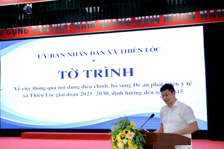Hội nghị lần thứ Chín BCH Đảng bộ xã Thiên Lộc khóa I nhiệm kỳ 2025 - 2030- Ảnh 4.