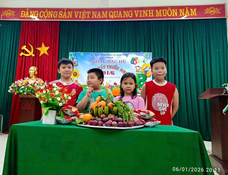 Thiếu nhi Nam Phù bước vào mùa hè vui tươi, an toàn, bổ ích- Ảnh 3.