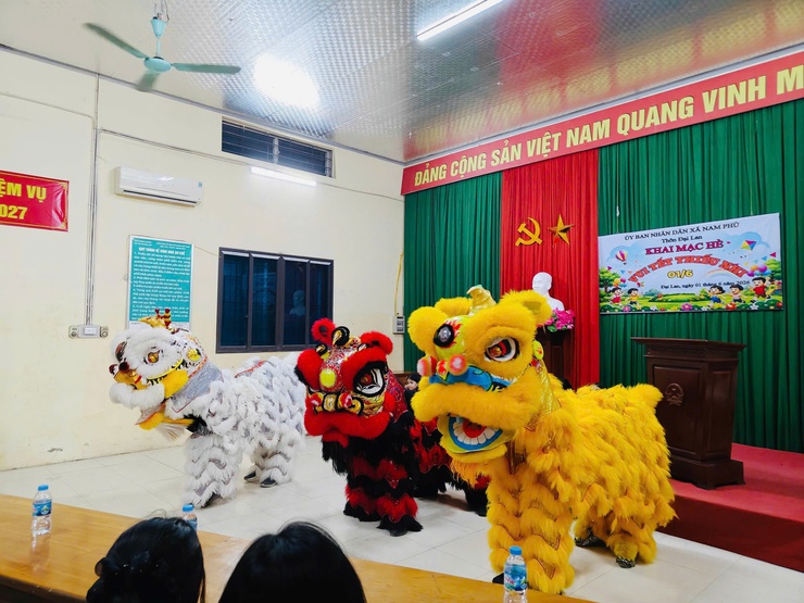 Thiếu nhi Nam Phù bước vào mùa hè vui tươi, an toàn, bổ ích- Ảnh 6.