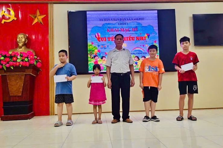 Thiếu nhi Nam Phù bước vào mùa hè vui tươi, an toàn, bổ ích- Ảnh 7.