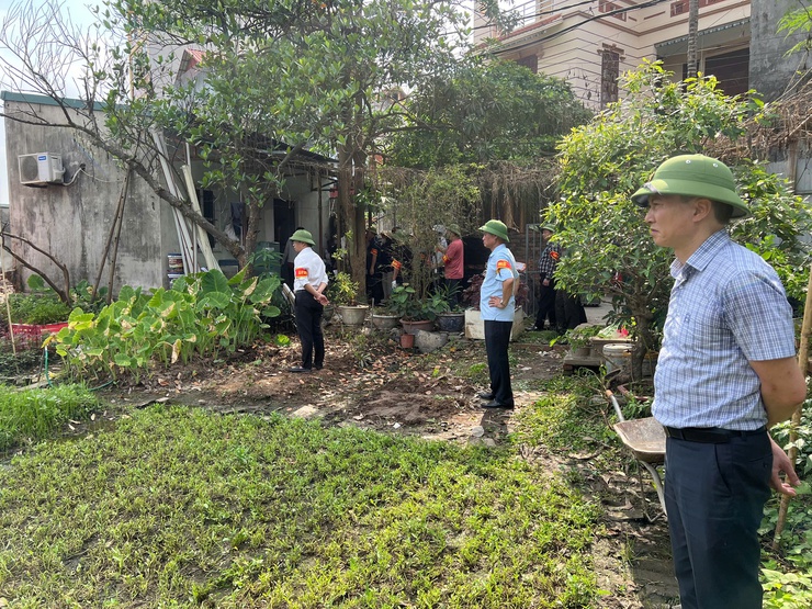 Phường Tây Mỗ tổ chức cưỡng chế thực hiện Quyết định thu hồi đất đối với 01 hộ gia đình tại Dự án đầu tư Khu nhà ở Tây Mỗ- Ảnh 3.