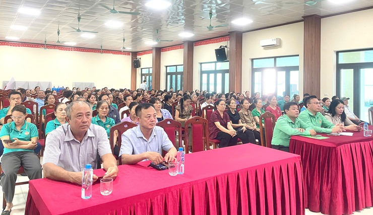 Gần 200 hội viên nông dân xã Vĩnh Thanh tham gia tập huấn an toàn thực phẩm- Ảnh 7.