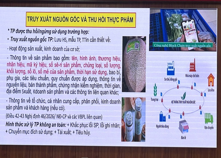 Gần 200 hội viên nông dân xã Vĩnh Thanh tham gia tập huấn an toàn thực phẩm- Ảnh 12.