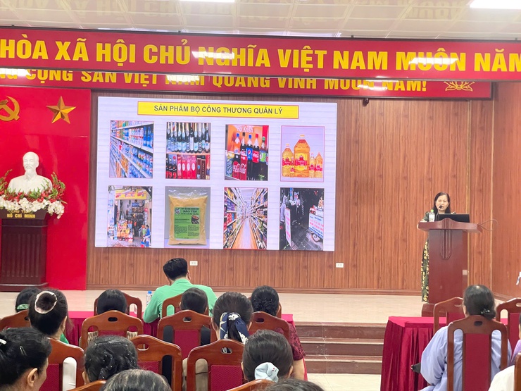 Gần 200 hội viên nông dân xã Vĩnh Thanh tham gia tập huấn an toàn thực phẩm- Ảnh 15.